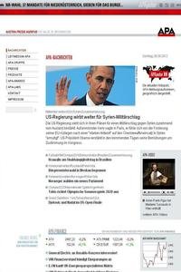 Austria Presse Agentur news live