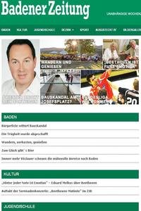 Badener Zeitung news live