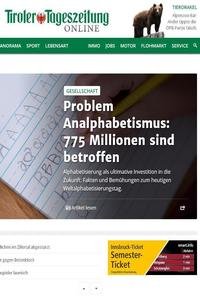 Tiroler Tageszeitung news live