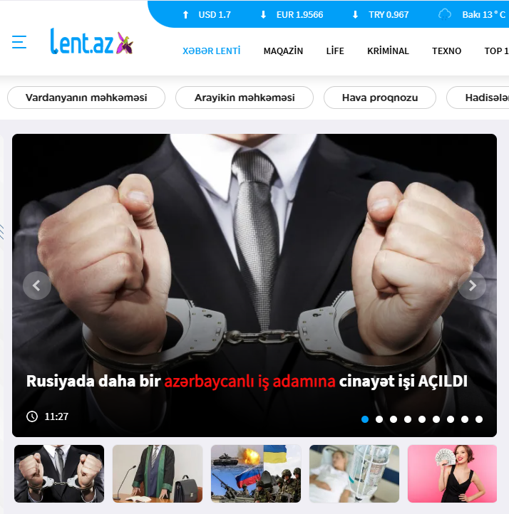 Lent.az news live