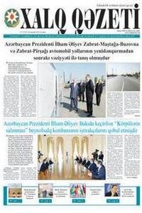Xalq Qazeti Azerbaijani news live