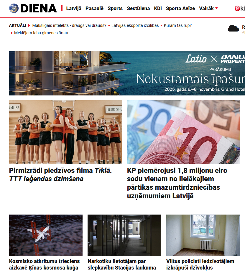 Diena -Baltics news live