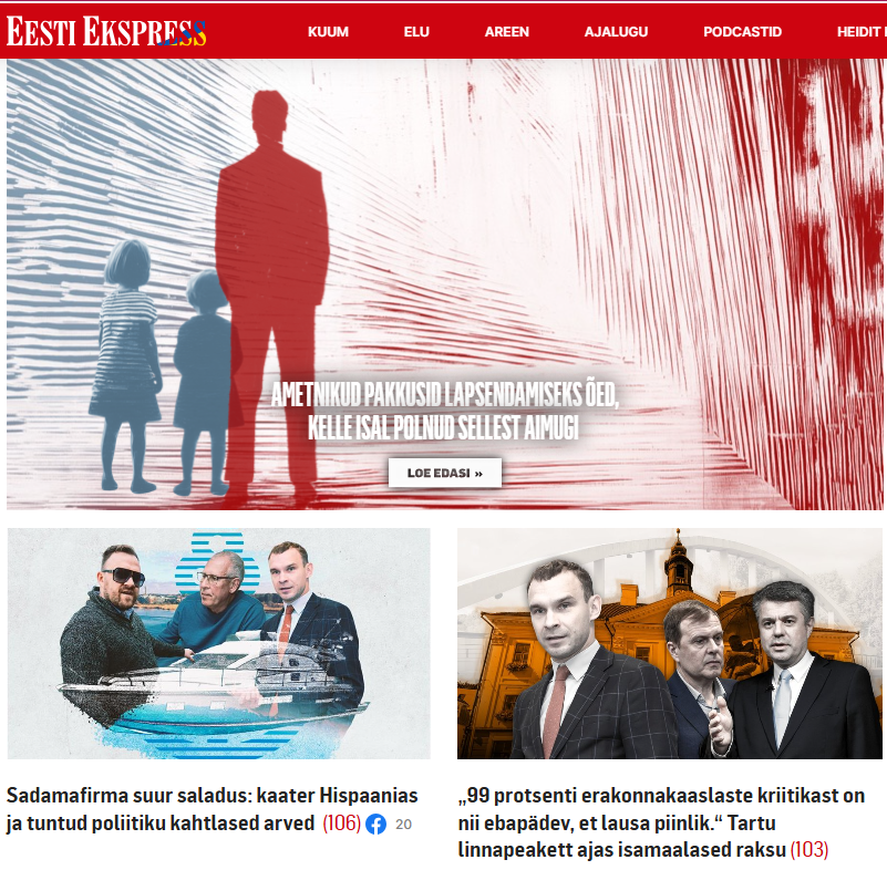 Eesti Ekspress Baltics news live