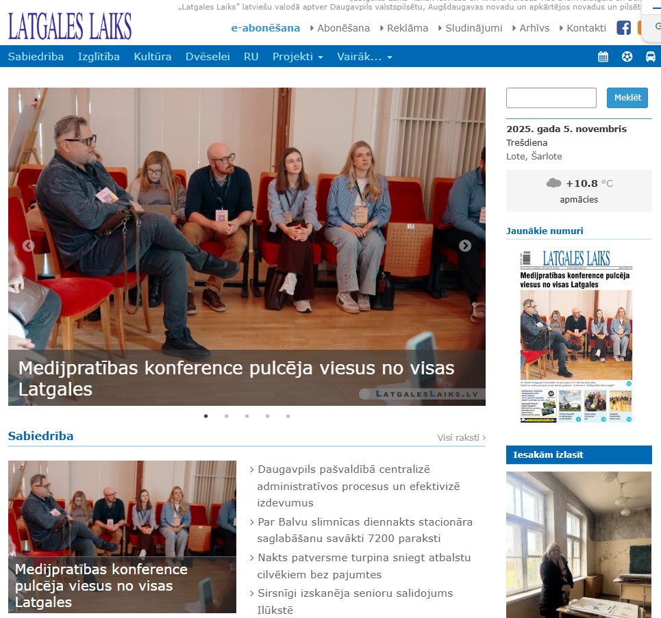 Latgales Laiks -Baltics news live