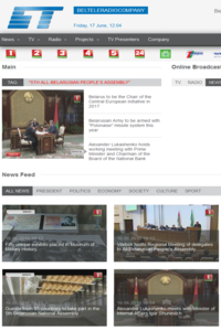 Beltele -tvr.by news live