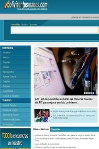 Bolivia en tus manos news live