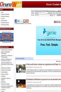 Oruro Web news live