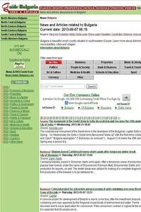 News Guide Bulgaria news live