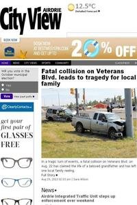 Airdrie City View news live