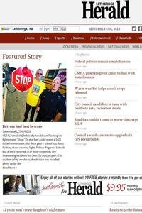 Lethbridge Herald news live