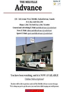 Melville Advance news live
