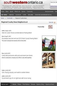 Southwestern Ontario news live