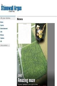 Stonewall Argus & Teulon Times news live