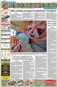 The Glengarry News news live