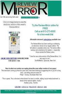 The Review Mirror news live