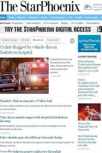 The Star Phoenix -Canada news live