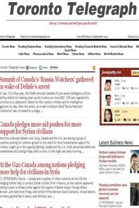 Toronto Telegraph news live