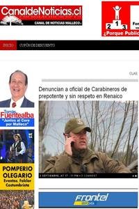 Canal De Noticias Malleco news live