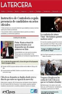 Diario La Tercera news live