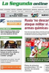 La Segunda news live