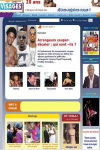 Top Visages news live