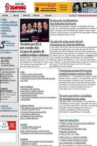 Granma Internacional Portuguese news live