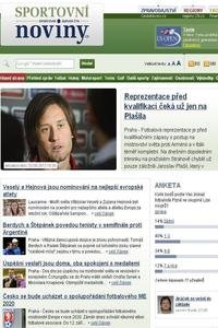 Sportovni Noviny news live
