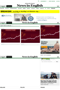 Jyllands-Posten -UK Edition news live