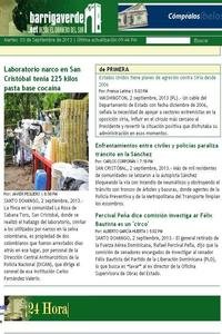 Barriga Verde news live