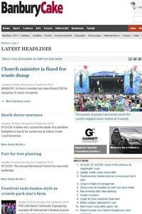 Banbury Cake news live