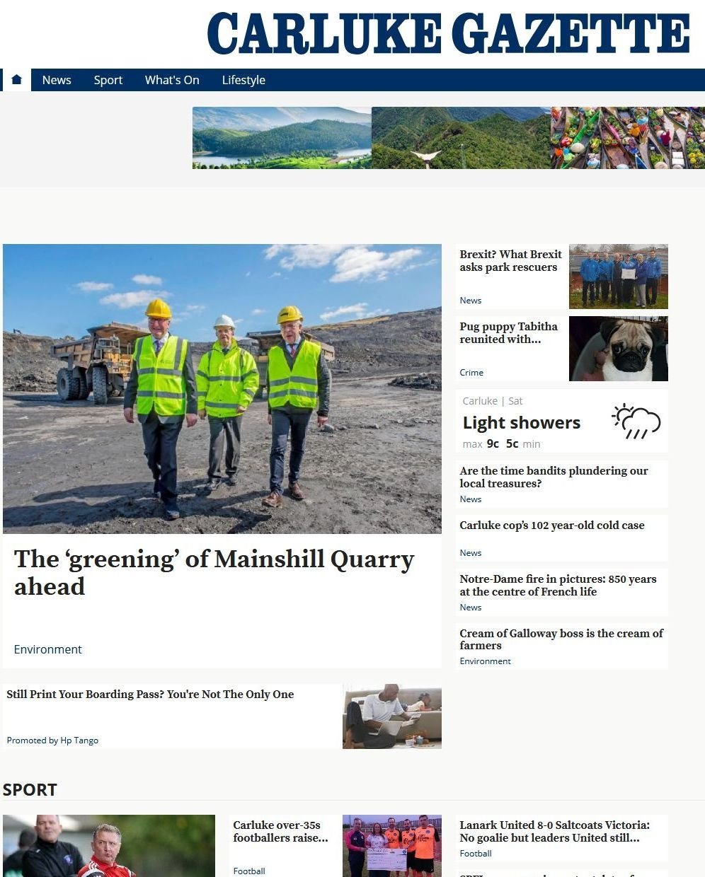 Carluke Gazette news live
