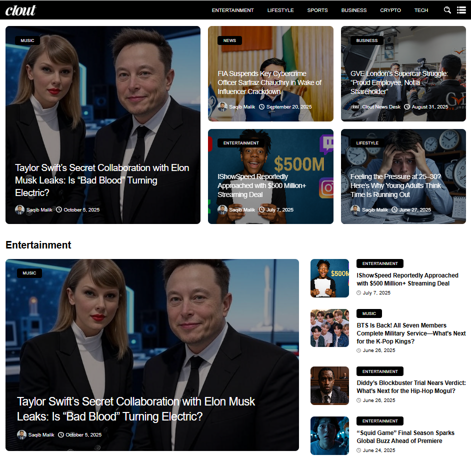 Clout News news live