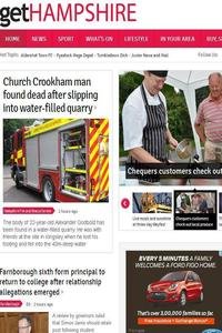 Surrey Live -Hampshire section news live