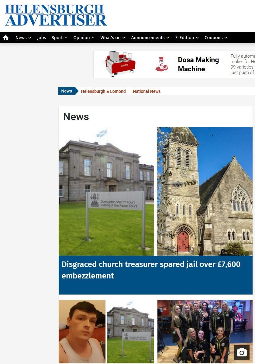 Helensburgh Advertiser news live