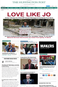 Huffington Post UK news live