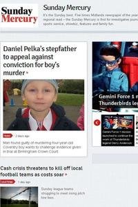 Sunday Mercury news live