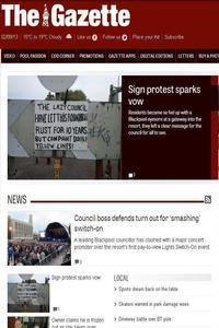 The Gazette Blackpool news live