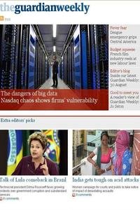 The Guardian Weekly news live