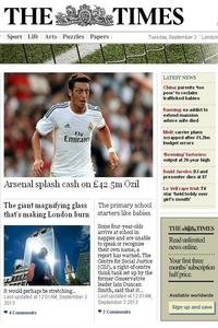 The Times London news live