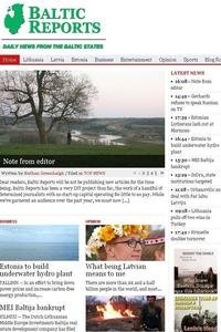 Baltic Reports -Estonia news live
