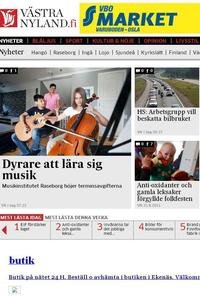 Vastra Nyland news live