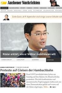 Aachener Nachrichten news live