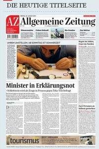 Allgemeine Zeitung news live
