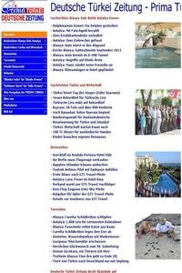 Deutsche Turkei Zeitung news live