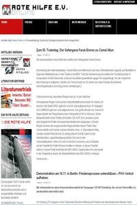 Die Rote Hilfe Zeitung news live