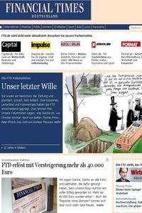 Financial Times Deutschland news live