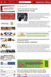 Islamische Zeitung news live