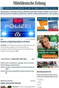 Mitteldeutsche Zeitung news live