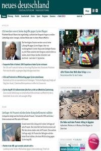 Neues Deutschland news live