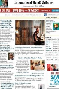 International Herald Tribune -Greece news live